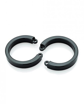 Chastity Cage U-ring 2 Pack - Black