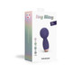 Love To Love Itsy Bitsy Rechargeable Silicone Mini Wand Vibrator Midnight Indigo - view 2