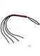 Prowler Red Heavy Duty Flogger Blk/red