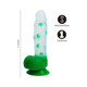 Leif 7 In 420 Pot Leaf Print Silicone Dong - view 5