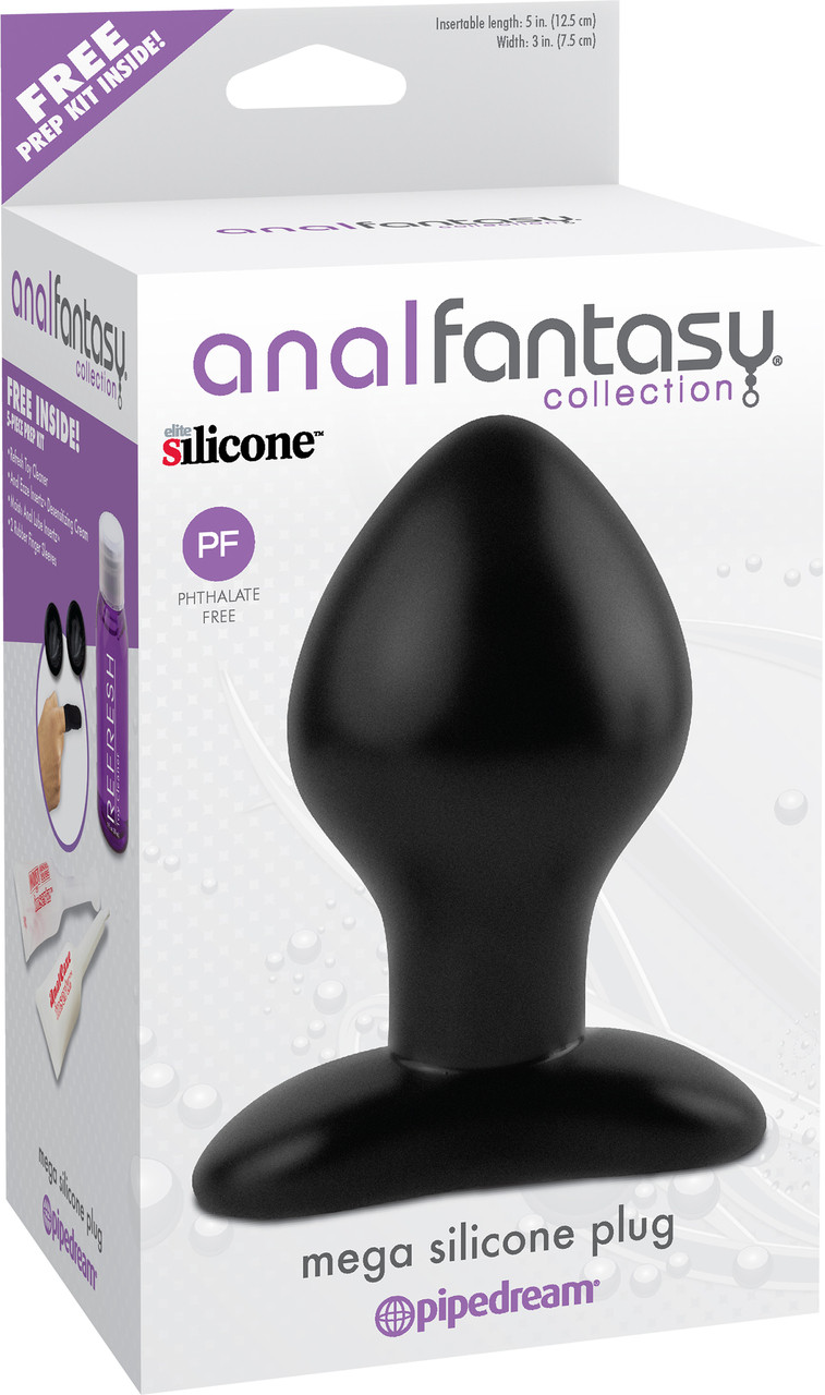 Buy Anal Fantasy Mega Silicone Butt Plug