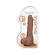 Real Rock Realistic Dildo With Balls - 8" - 20 Cm - Mocha - view 5