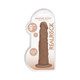 Real Rock Realistic Dildo - 9" - 23 Cm - Mocha - view 2