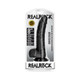 Realrock Curved Realistic Dildo With Balls And Suction Cup 8 In. Black - view 2