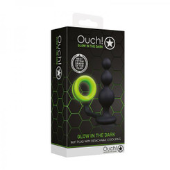 Ouch Beads Butt Plug Erection ring Gitd