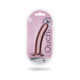 Shots Ouch! Smooth Silicone 6 In. G-spot Dildo Rose Gold - view 2