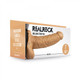 Realrock Hollow Strap On With Balls 7 In. Mocha