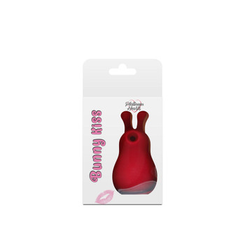 Platinum Hearts Bunny Kiss