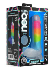 Neo Elite Gitd Rainbow Rave 6.5 by Blush Novelties