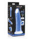 Curve Toys LolliPop Dildo 7" Glow In The Dark Silicone Dildo - Blue - view 2