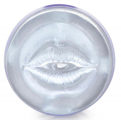 Mistress Courtney Mouth Stroker Clear by Curve Novelties