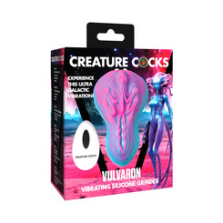 Creature Dildos Vulvaron Vibrating Silicone Grinder with Remote Control by XR LLC