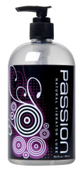 Passion Natural Vibrator Lube for Sex Toys - 16.5 oz