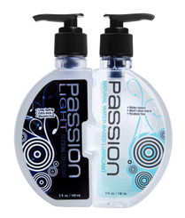 The Passion Natural Water Based and Silicone Blend Combo - 10 oz. Sex Toy For Sale