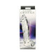 Pleasure Crystals 7.1 In. Glass Dildo With Balls - view 2
