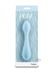 Pure Hope Vibrating Wand - Blue