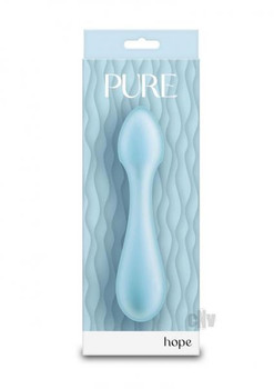 Pure Hope Vibrating Wand - Blue