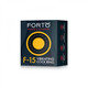 Forto F-15: Silicone Vibrating Erection Ring Black