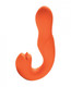 Joi Rotating Head G-spot Vibrator & Clit Licker - Orange - view 2