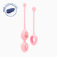 Biird Yonii 2-piece Rose Quartz Eggs Set - view 2
