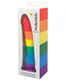 Pride Dildo Realistic Silicone Rainbow - view 5