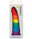 Pride Dildo Realistic Silicone Rainbow - view 6