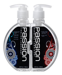 Passion Warming and Tingling Lube Combo - 9.6 oz. by Passion Lubricants