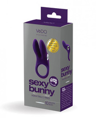 Vedo Bunny Rechargeable Ring - Deep Purple