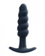 Vedo Twist Rechargeable Anal Plug - Black - view 2