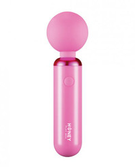 Pomi Wand Clit Tease Vibrating Wand - Pink