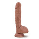 Au Naturel Big Billy Dildo 9 In. Mocha - view 2