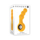 Gender X Bumble Rechargeable Silicone Vibrating Plug Yellow - view 2