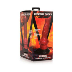Creature Dildos Hell Hound Red/black