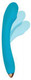 Cloud 9 Health & Wellness Rechargeable G-spot Slim 8in Single Motor Aqua Blue - view 2