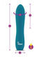 Viben Vivacious 10 Function Bullet Ocean - view 2