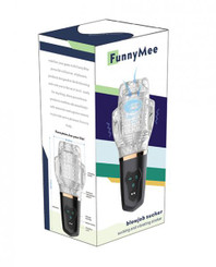 Sucking & Vibrating Blowjob Sucker – Black