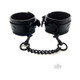 Leather Wrist Cuff Black - view 2