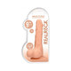 Real Rock Realistic Dildo With Balls - 9" - 23 Cm - Vanilla - view 2