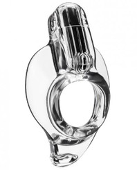 Perfect Fit Cock Armour Buzz Enhancer Ring - Clear Sex Toys For Men
