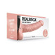 Realrock Hollow Strap-on With Balls 7 In. Vanilla - view 2