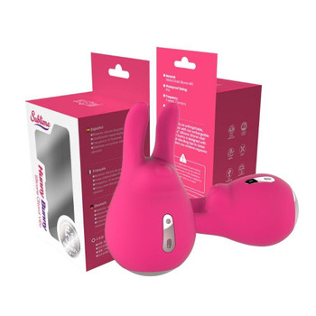Sublime Hunny Bunny Silicone Clitoral Vibe Pink