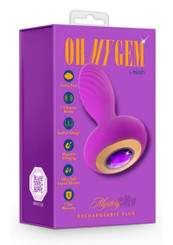 Oh My Gem Charm Plug Amethyst by Blush Novelties