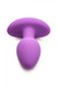 10X Pop Rocker Vibrating Silicone Plug with Remote - Violet by Gossip - view 2