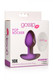 10X Pop Rocker Vibrating Silicone Plug with Remote - Violet by Gossip - view 3