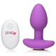 10X Pop Rocker Vibrating Silicone Plug with Remote - Violet by Gossip - view 6