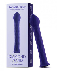 FemmeFunn Diamond Wand Dark Purple