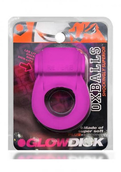 Oxballs Glowshaft Erection ring With Led Pink Ice