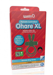 Screaming O Ohare Remote Controlled Vibrating Ring - Xl Green
