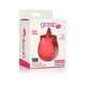 Gossip Tongue Tickler 10 Function Rechargeable Silicone Licking Rose Pink - view 2