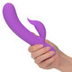 First Time Rechargeable Pleaser Vibrator - Purple - view 4